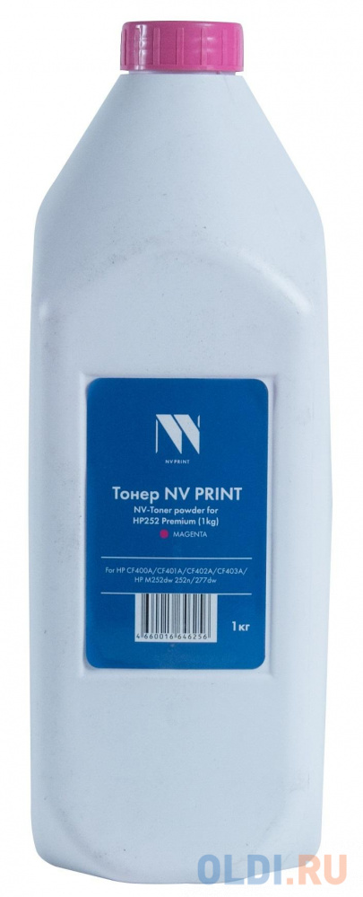 Тонер NV PRINT  TYPE1 for HP  M252dw/M252n/M277dw/M277n  Magenta (1KG) тонер nv print type1 for hp m252dw m252n m277dw m277n   1kg