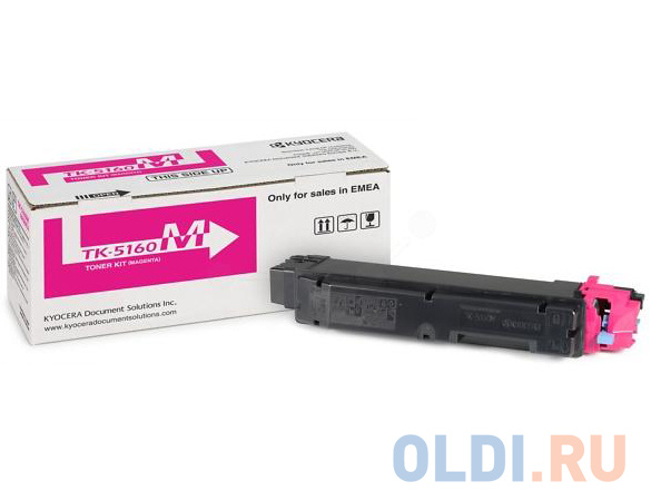 Картридж Kyocera Mita TK-5160M 12000стр Пурпурный Картридж Kyocera Mita TK-5160M 12000стр Пурпурный фото