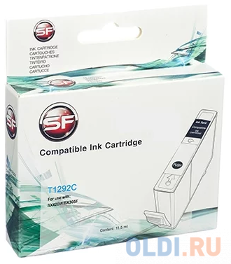 

Картридж SuperFine T1292 690стр Голубой
