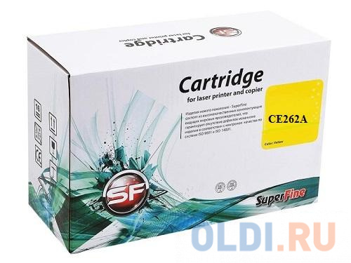 Картридж SuperFine CE262A 11000стр Желтый картридж superfine cd974ae cd974ae cd974ae 700стр желтый