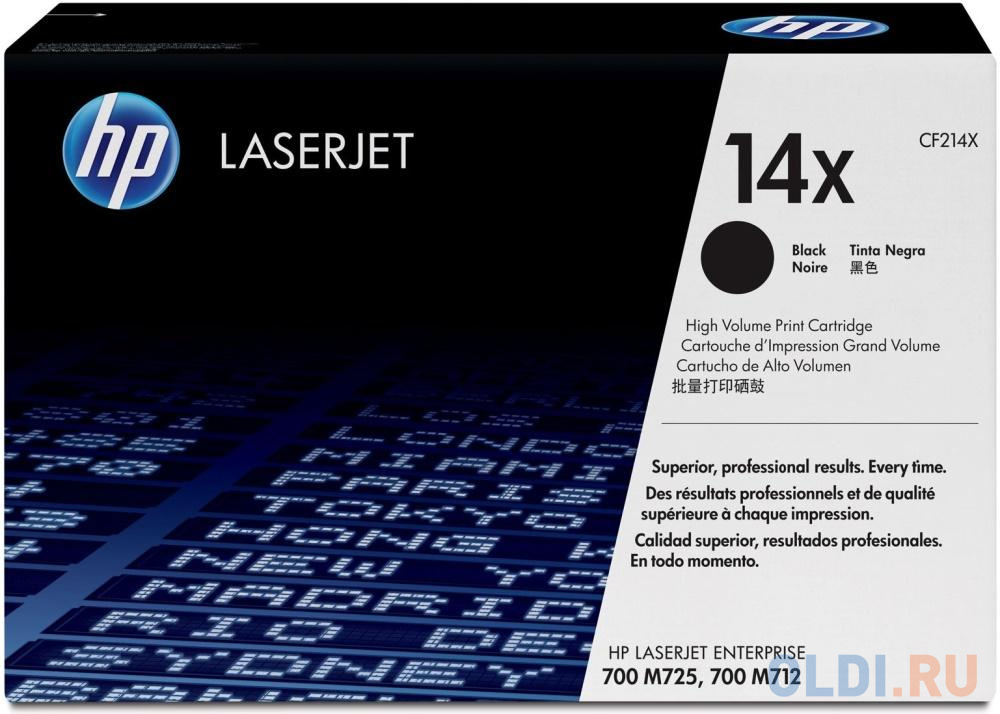 Картридж SuperFine CF214X 17500стр Черный картридж t2 cf214x для hp lj enterprise 700 m712dn 700 m725dn 17500стр tc h214x