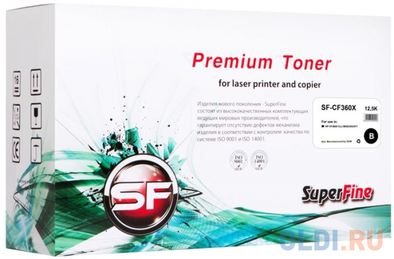 

Картридж SuperFine CF360X 12500стр Черный