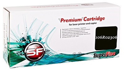 Картридж SuperFine 106R02306 10000стр Черный картридж xerox 106r04348 b205 210 215 3k superfine