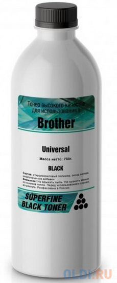 Тонер Brother Universal бутылка 700 гр. (Tomoegawa) SuperFine Premium тонер nv print for tn2240 hl 1112 hl 1212 dcp 151 premium 50g бутыль