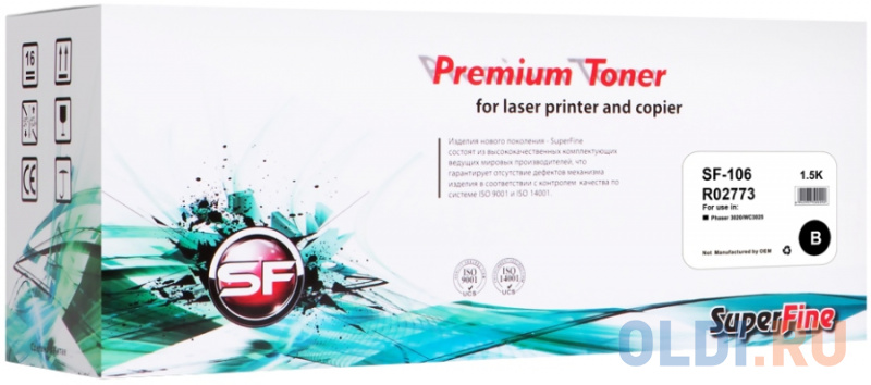 

Картридж SuperFine 106R02773 1500стр Черный