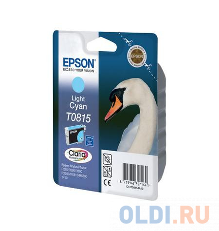 

Картридж Epson C13T08154A10 680стр Светло-голубой