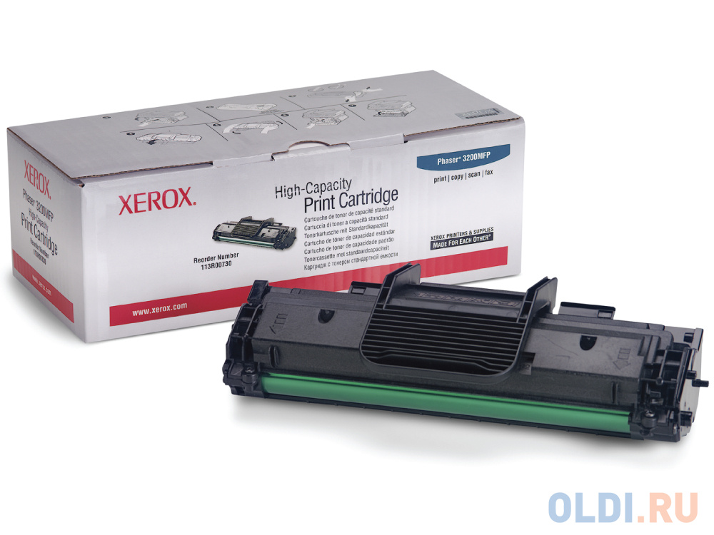 

Картридж Xerox 113R00730 3000стр Черный
