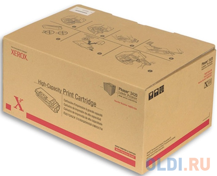 

Картридж Xerox 106R01034 106R01034 10000стр Черный