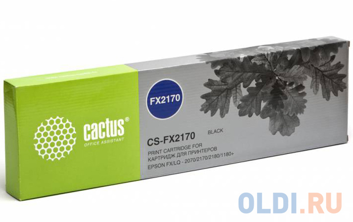 Картридж Cactus CS-FX2170 для Epson FX/LQ - 2070/2170 черный 9000000 знаков фото