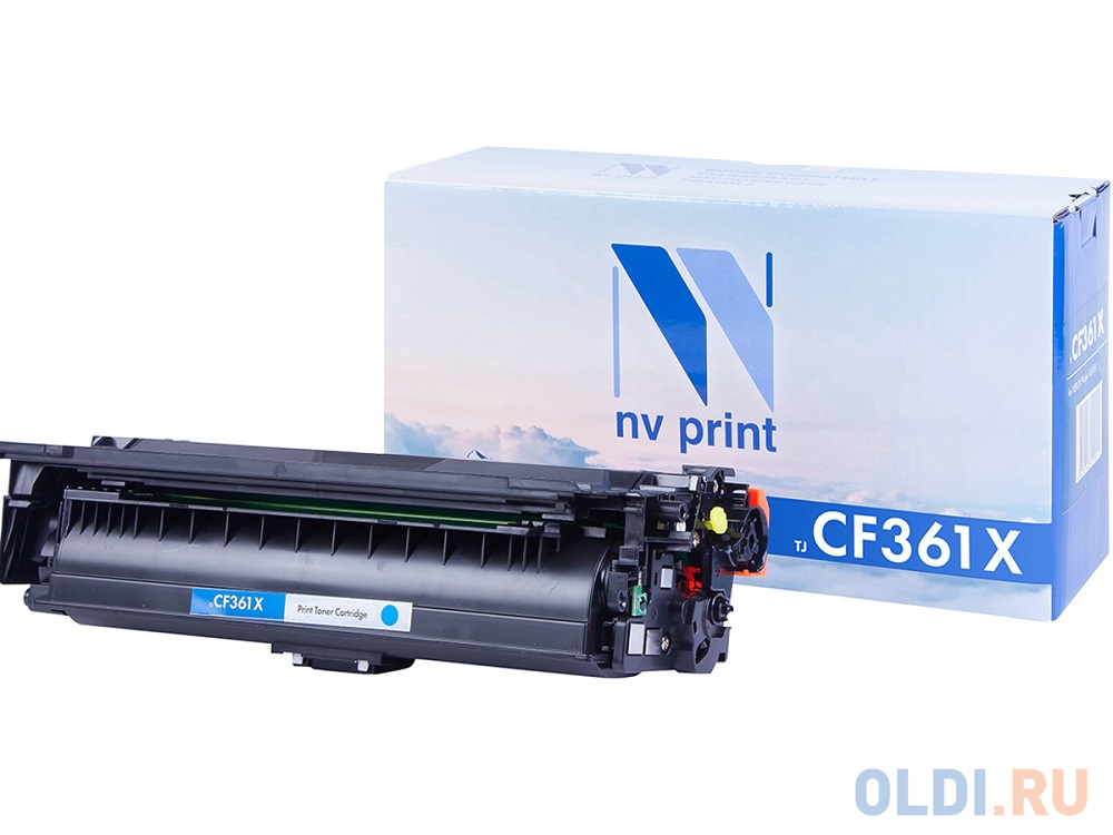 Картридж NV-Print CF361X 9500стр Голубой