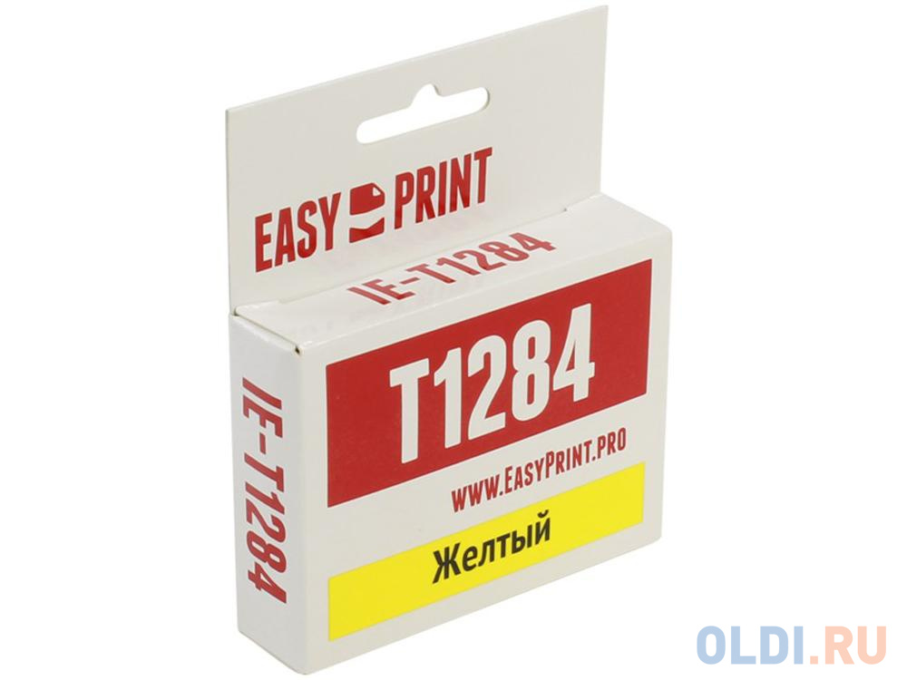 Картридж EasyPrint IE-T1284 270стр Желтый картридж easyprint c13t1281 для epson stylus s22 sx125 office bx305f ie t1281