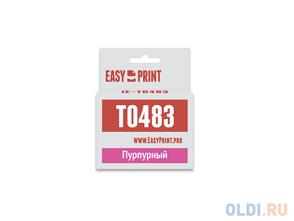 Картридж EasyPrint IE-T0483 400стр Пурпурный картридж easyprint ie t0483 400стр пурпурный
