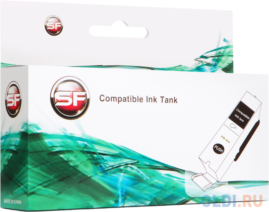 Картридж SuperFine SF-CLI451XLC 680стр Голубой картридж superfine sf pgi450xlbk для canon pixma ip7240 mg6340   pigment