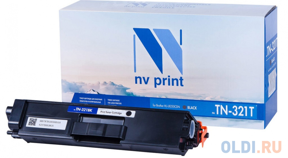 Тонер-картридж NV-Print TN-321BK 27000стр Черный