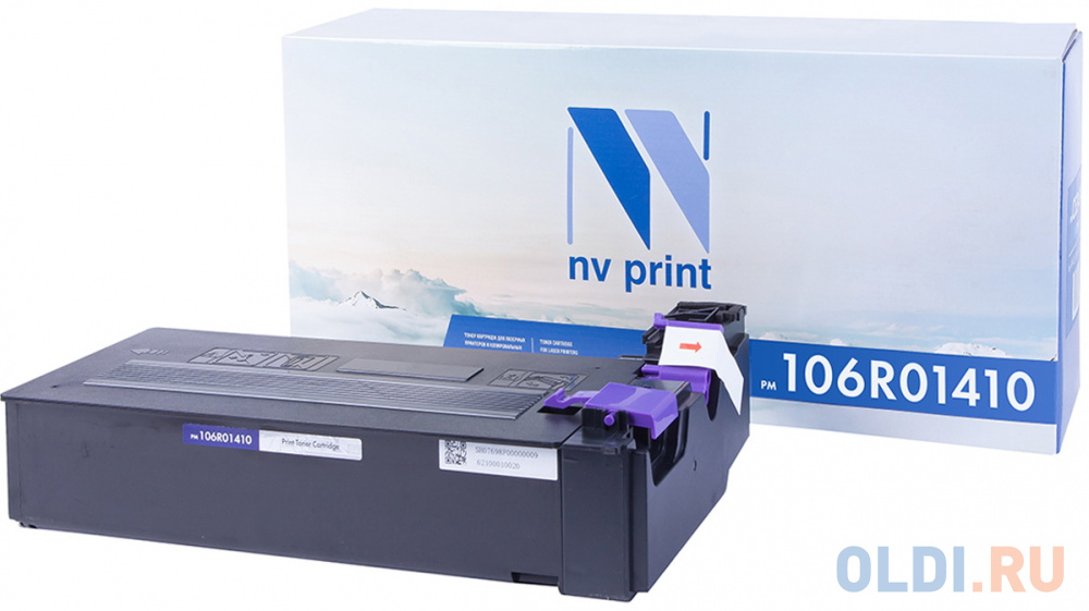 Картридж NV-Print NV-106R01410 25000стр Черный картридж nv print tk 3190 25000стр
