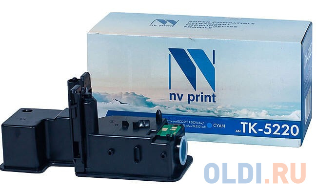 Картридж NV-Print TK-5220C 1200стр Голубой