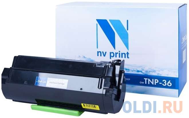 Тонер-картридж NV-Print TNP-36 10000стр Черный картридж nv print nv c4129x 10000стр