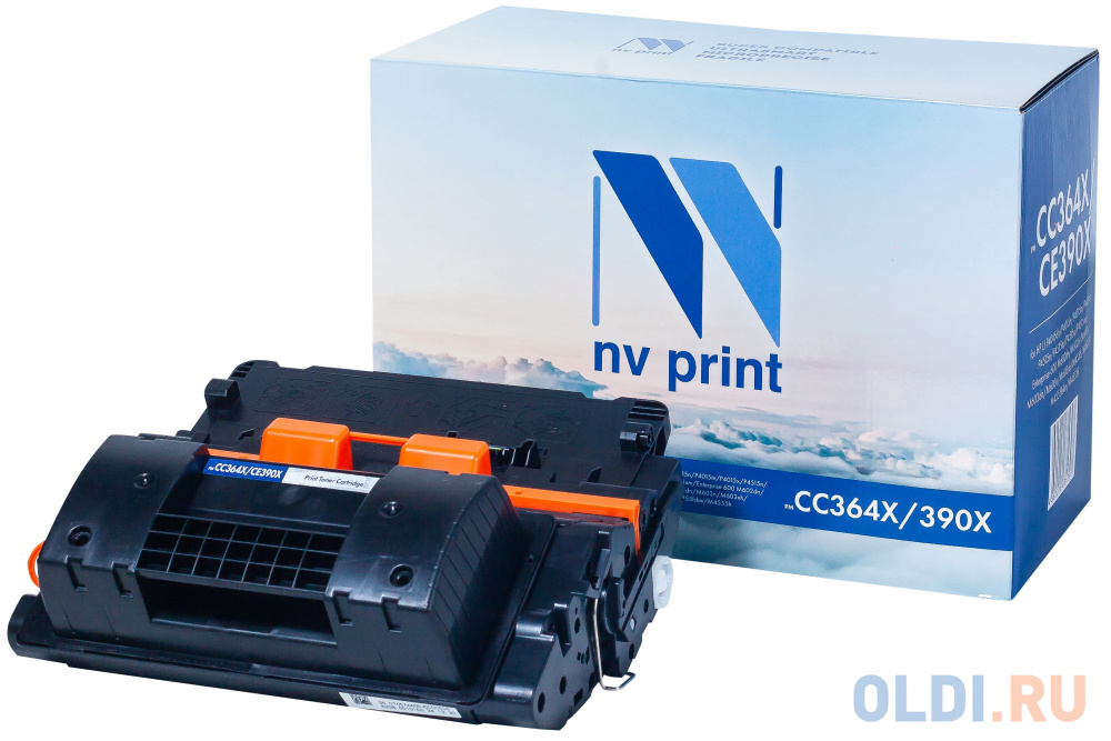 Картридж NV-Print NV-CC364X/CE390Х 24000стр Черный картридж bion cc364x 24000стр