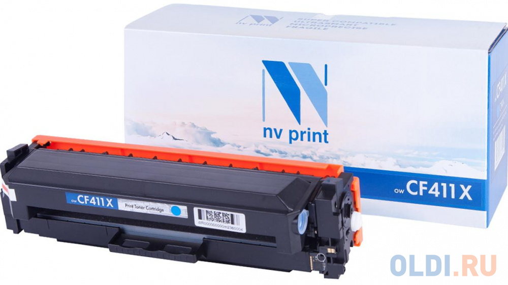 Картридж NV-Print NV-CF411X 5000стр Голубой картридж nv print nv cf411x 5000стр голубой
