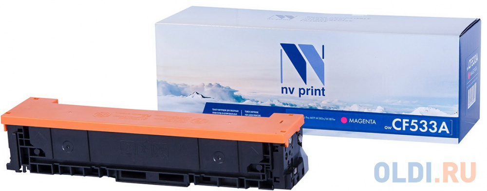 Картридж со скрепками NV-Print NV-CF533A 900стр Пурпурный