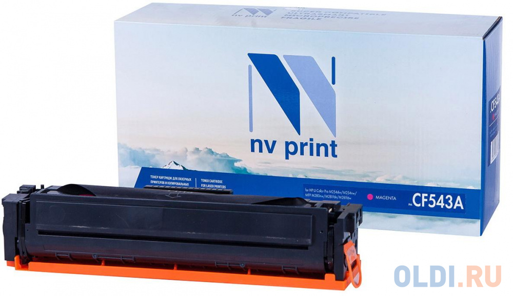 Картридж NV-Print NV-CF543A 1300стр Пурпурный