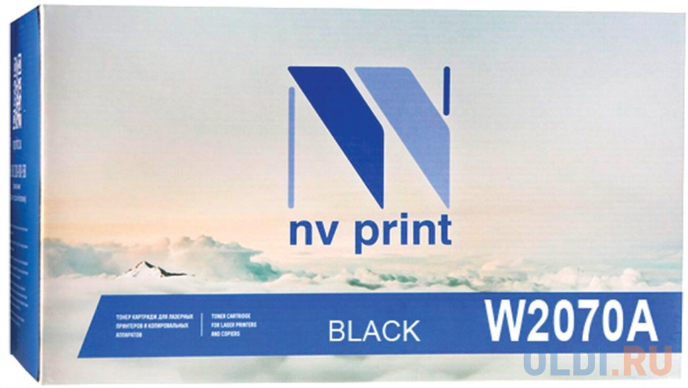 Картридж NV-Print NV-W2070A 1000стр Черный