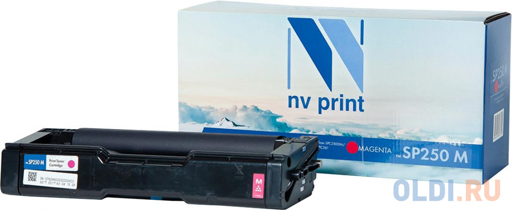 Картридж NV-Print NV-SP250 1600стр Пурпурный картридж nv print cf230a 1600стр