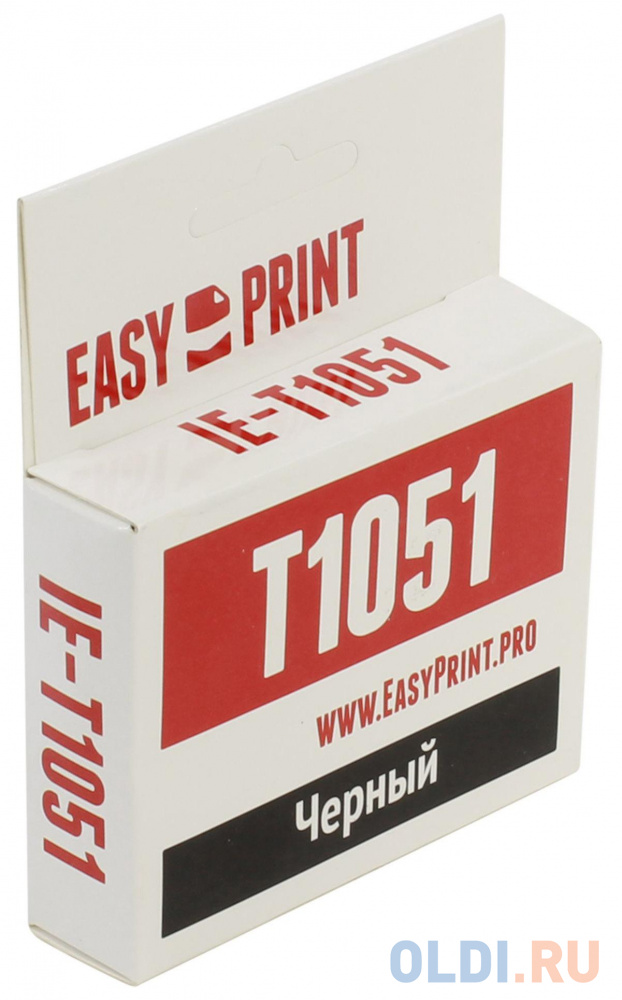 Картридж EasyPrint  IE-T1051 C13T0731 T1051 для  Epson Stylus C79 CX3900 TX209 черный картридж easyprint ie t1052 c13t0732 t1052 для epson stylus tx209 c110 cx3900 голубой с чипом