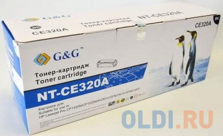 Картридж G&G CE320A 2000стр Черный