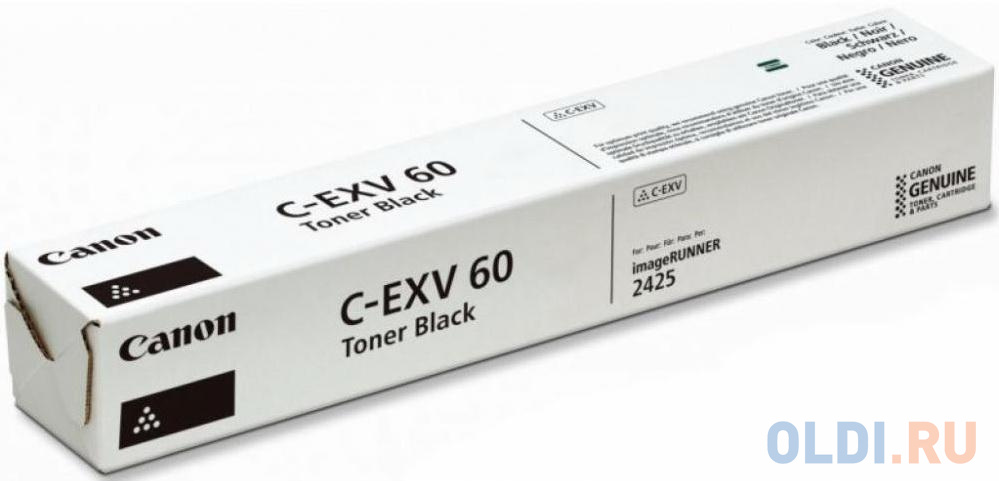 Тонер Canon C-EXV60 4311C001 черный туба 465гр. для копира iR 24XX тонер canon t09 пурпурный туба 3018c006