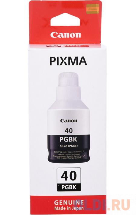 Картридж Canon GI-40 BK 6000стр Черный 3385C001 - фото 1