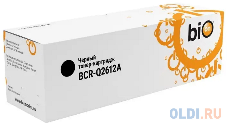 

Картридж Bion Q2612A 2000стр Черный