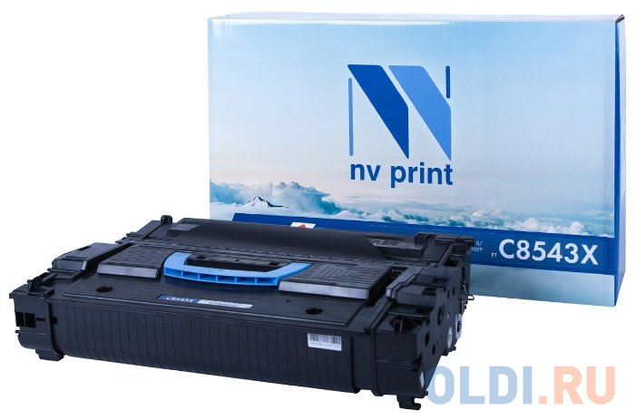 Картридж NV-Print C8543X C8543X C8543X 30000стр Черный тефлоновый вал cet cet2446 rb2 5948 00 для hp laserjet 9000 9040 9050