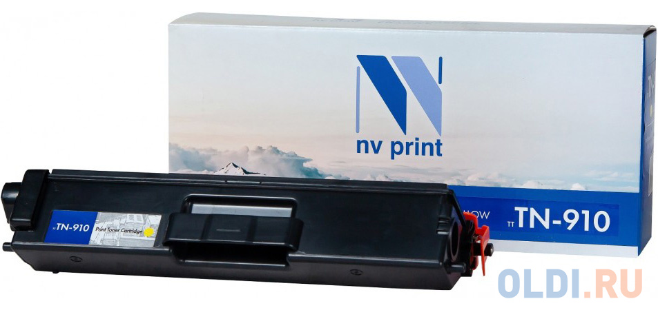 Картридж NV-Print NV-TN910 Y 9000стр Желтый картридж brother tn910 hl l9310 mfc l9570 9k cyan superfine