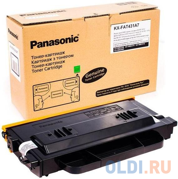 

Тонер-картридж Panasonic KX-FA431А 6000стр Черный