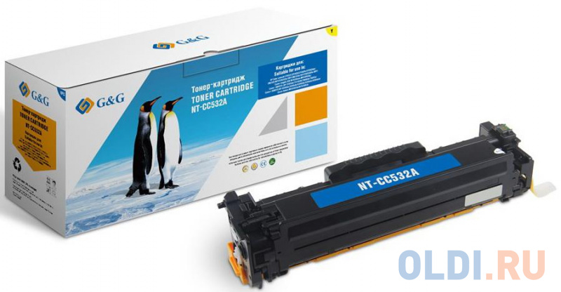 

Картридж G&G NT-CC532A 2800стр Желтый