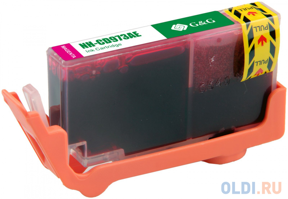 

Картридж струйный G&G NH-CD973AE пурпурный (14.6мл) для HP Officejet 6000/6000Wireless/6500/6500Wireless