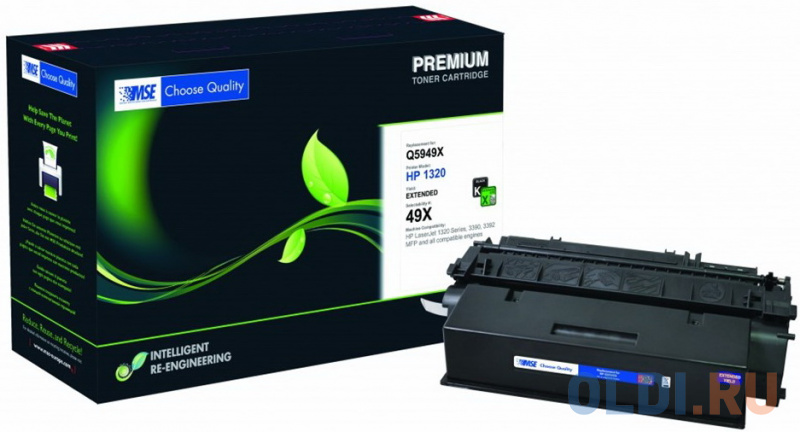 

Картридж лазерный MSE Q5949X 49X-XL-MSE черный (6000стр.) для HP LJ 1320/3390/3392