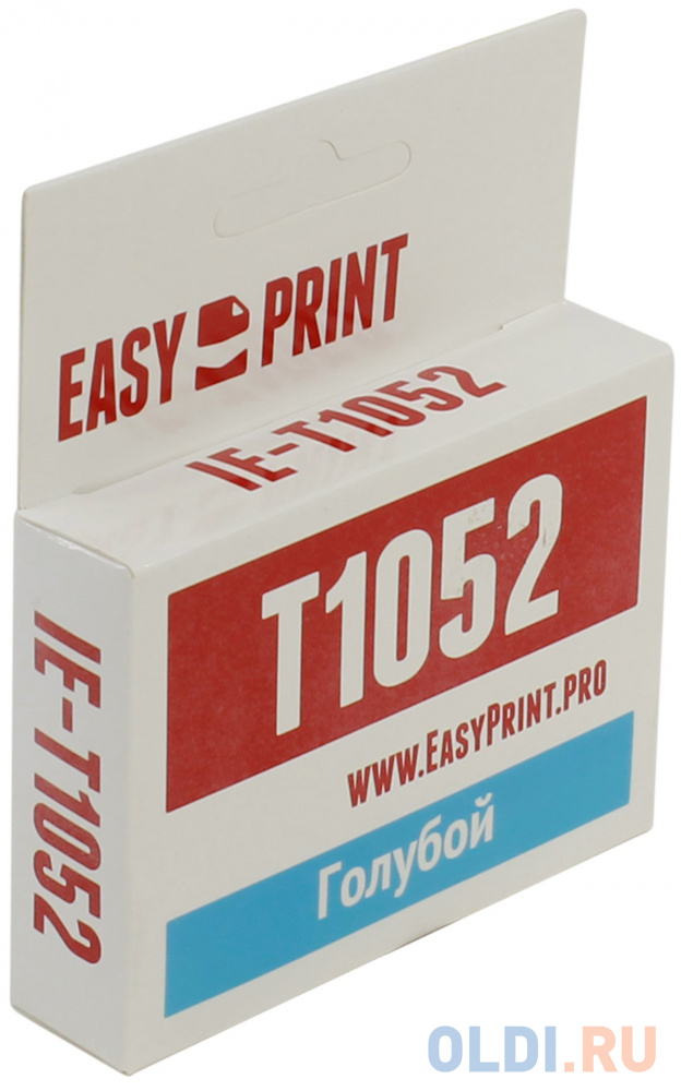 Картридж Easyprint IE-T1052 C13T0732/T1052 для Epson Stylus TX209 C110 CX3900 голубой с чипом картридж easyprint ie t1031 для epson stylus tx550w office t40w tx600fw с чипом