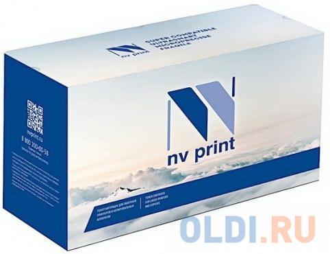Картридж NV-Print NV-106R02609 9000стр Голубой картридж nv print cs q5945a 9000стр
