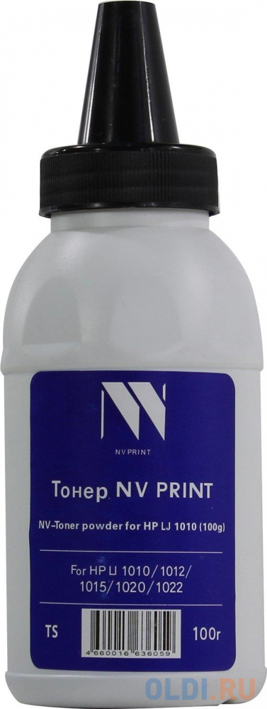 Тонер NV-Print NV-HP LJ 1010 (1кг) для LaserJet  1000w/1200/1300/M1005/1010/1012/1015/1020/1022 барабан nv print dk 1200 100000стр