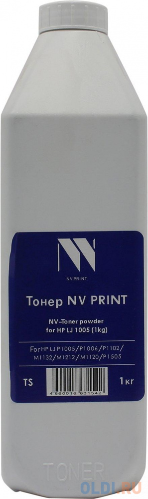 Тонер NV-Print NV-HP LJ P1005 (1кг) для LJ P1005/P1006/P1102/M1132/M1212/M1214/M1217/M1120/P1505/M1522