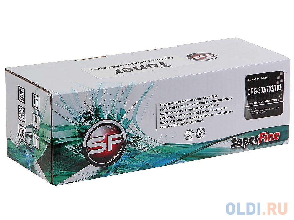 Картридж SuperFine SF-703 2000стр Черный картридж superfine sf sp110e 2000стр