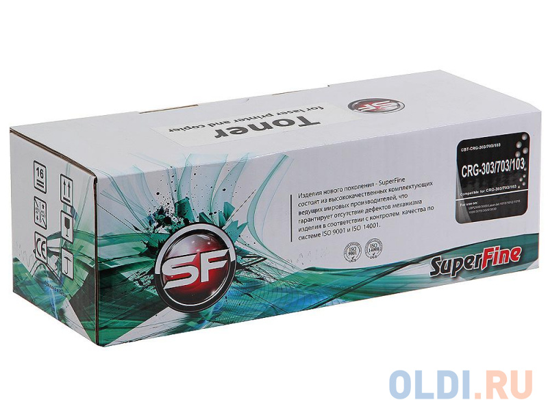 Картридж SuperFine SF-703 2000стр Черный картридж superfine 106r01634 106r01634 106r01634 106r01634 2000стр