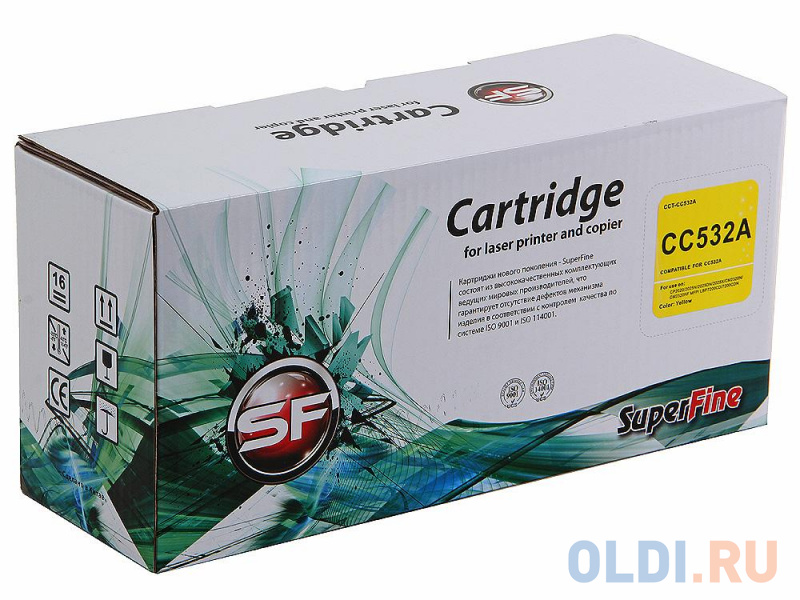 

Картридж SuperFine SF-CC532A 2800стр Желтый