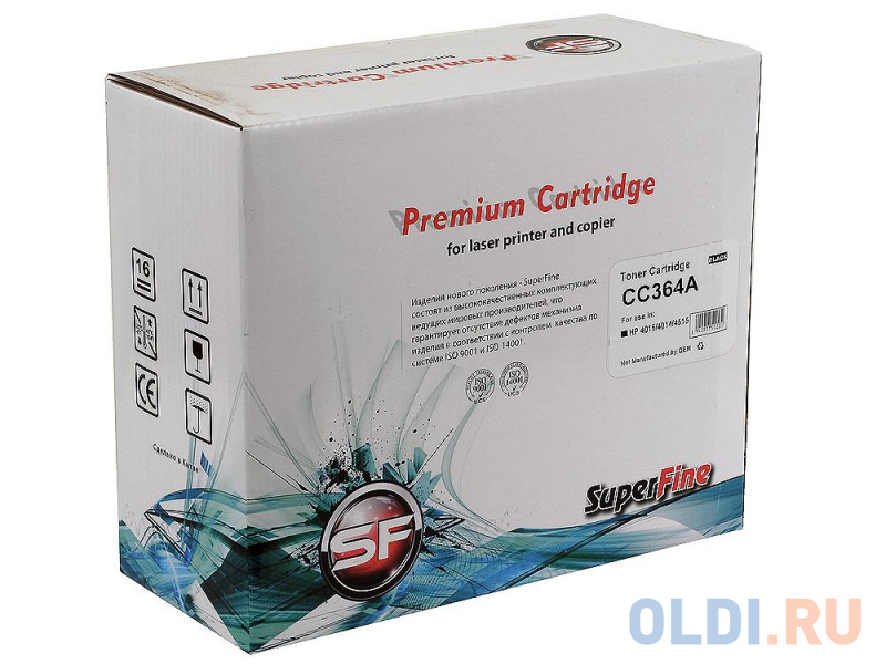 

Картридж SuperFine CC364A CC364A CC364A CC364A 10000стр Черный