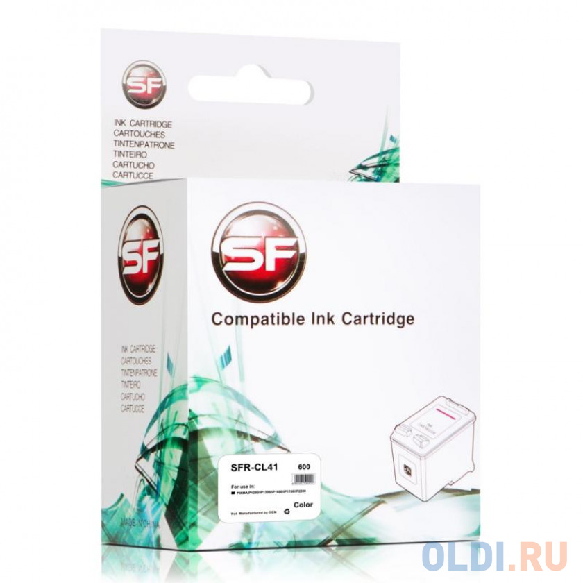 

Картридж SuperFine SFR-CL41 600стр Многоцветный