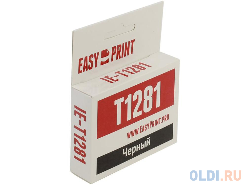 Картридж EasyPrint C13T1281 для Epson Stylus S22/SX125/Office BX305F черный IE-T1281 картридж easyprint c13t1281 для epson stylus s22 sx125 office bx305f ie t1281