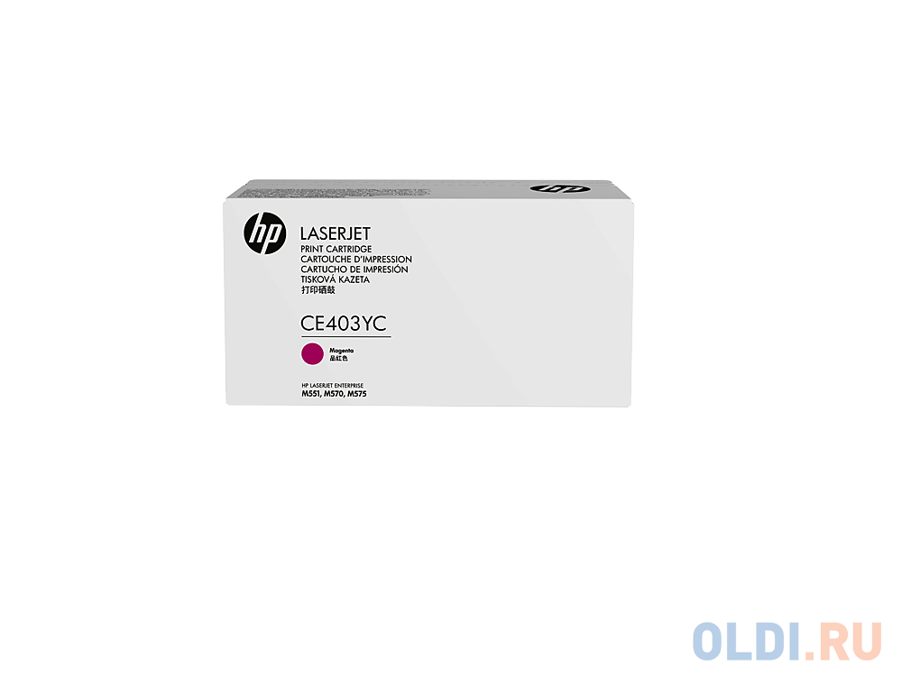 

Тонер-картридж HP CE403YC 7800стр Пурпурный