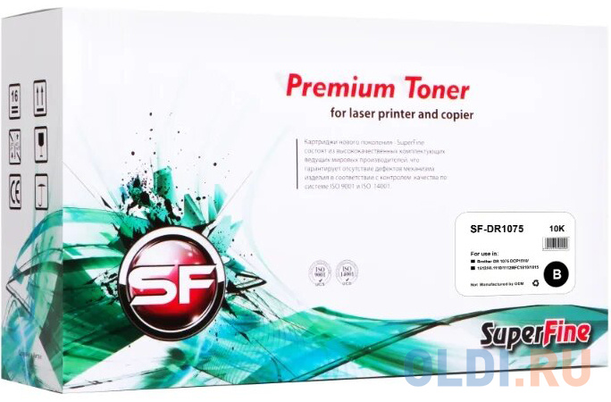

Картридж SuperFine DR1075 10000стр Черный
